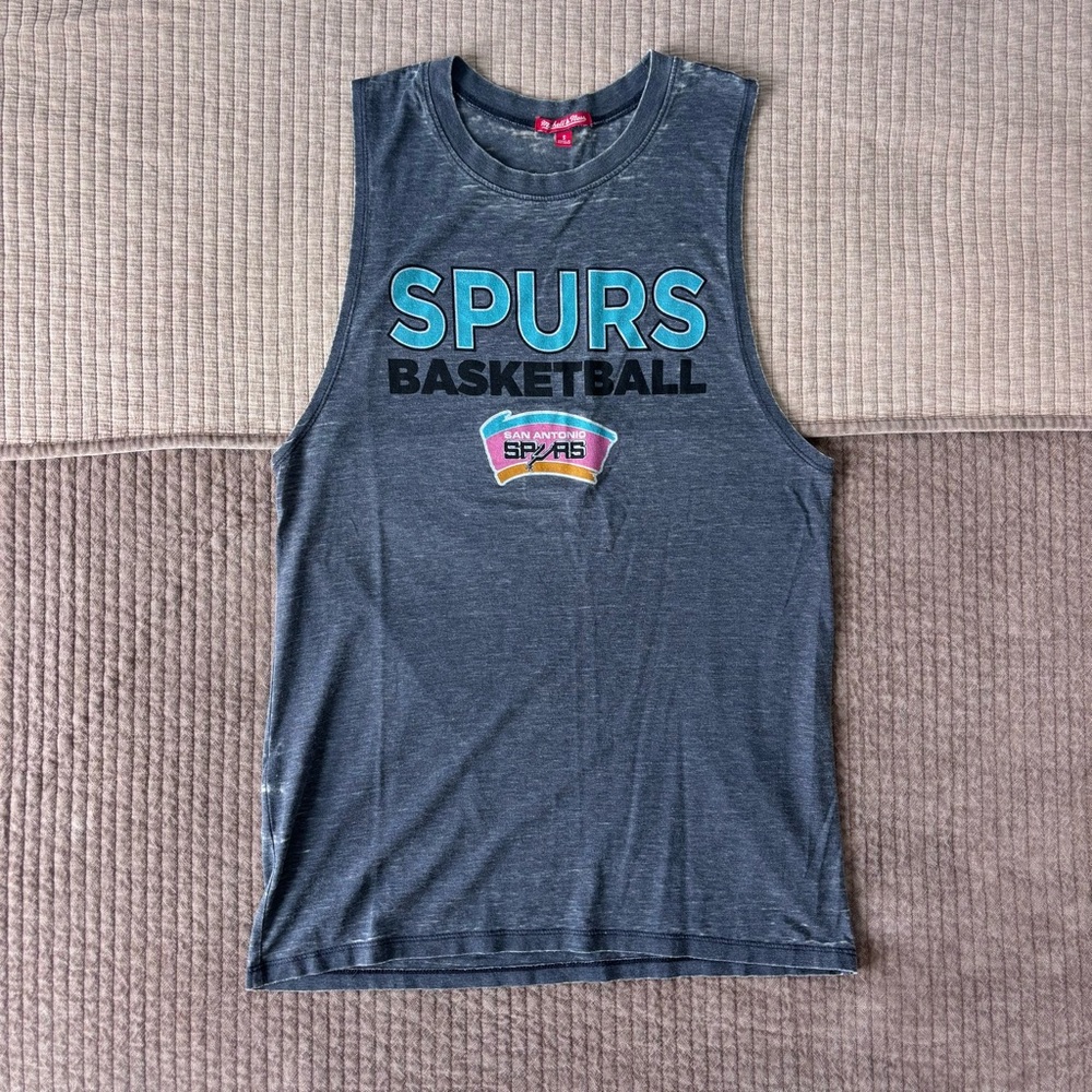 Mitchell & Ness San Antonio Spurs Tank – Size S